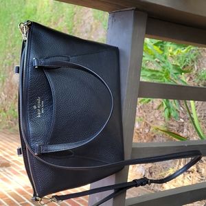 Black kate spade purse
